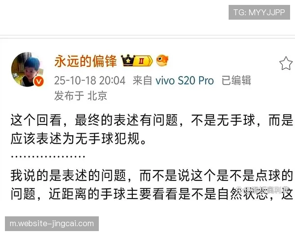 裁判专家解析手球判罚新规 非自然位置扩张成界定关键要素